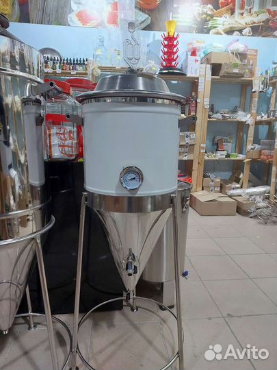 Цкт, ферментер, емкость для брожения 40л, 50л,100л