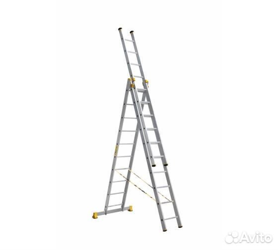 Аренда лестница трехсекционная 310
