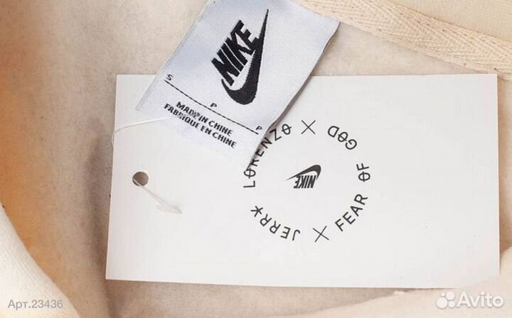 Толстовка мужская Nike x Fear of God (Fog) новая о