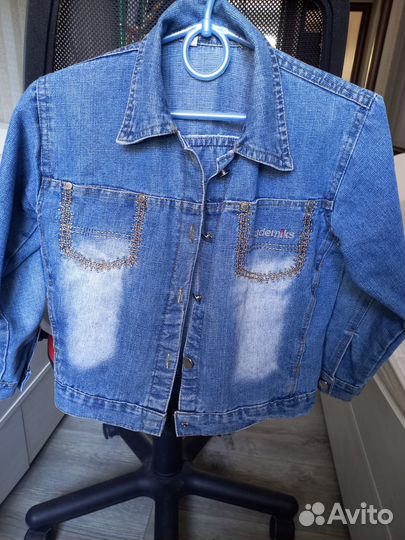 Джинсовая куртка для мальчика