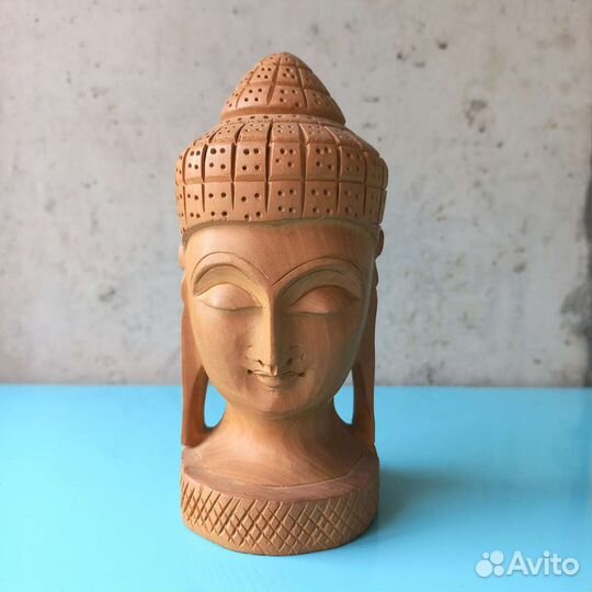 Будда деревянная статуэтка