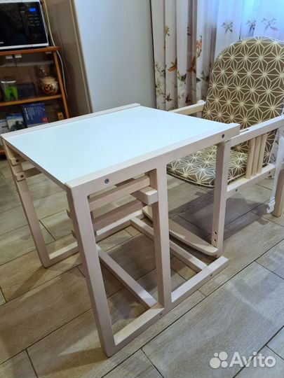 Детский стульчик 2 в 1 для кормления