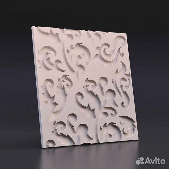 Гипсовая 3D панель 