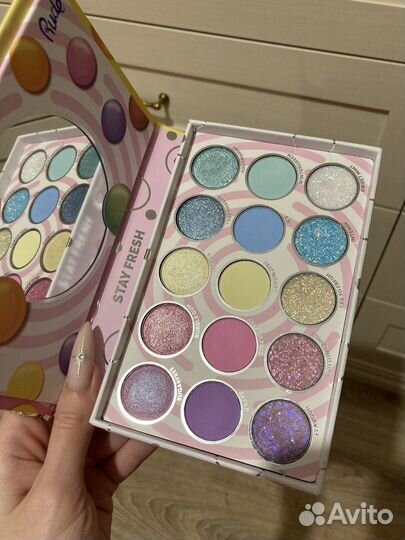 Rude cosmetics Mentos Mixed Fruit Pastel Palette
