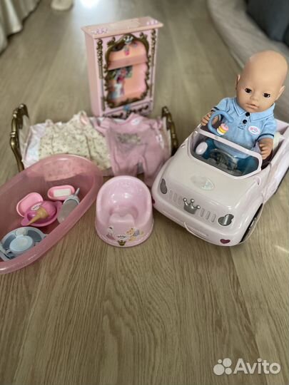 Baby born мальчик оригинал +горшок