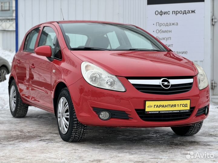 Opel Corsa 1.4 МТ, 2007, 109 229 км