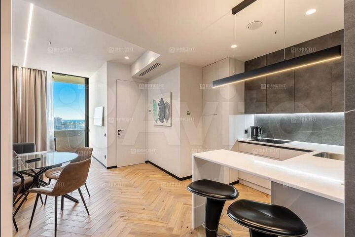 1-к. квартира, 55 м², 11/17 эт.