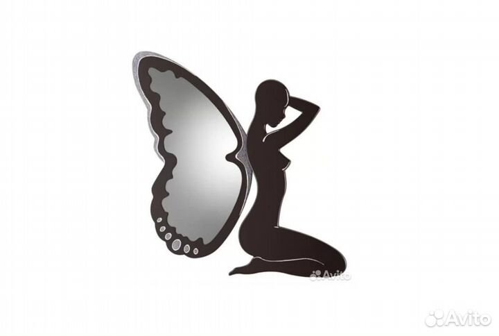 164191 Зеркало Pintdecor Бабочка