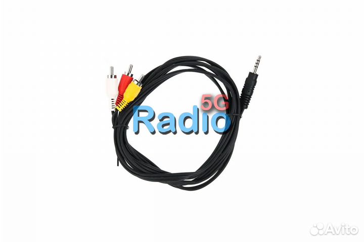 Кабель Jack 3.5 - 3 RCA 1.5 метра