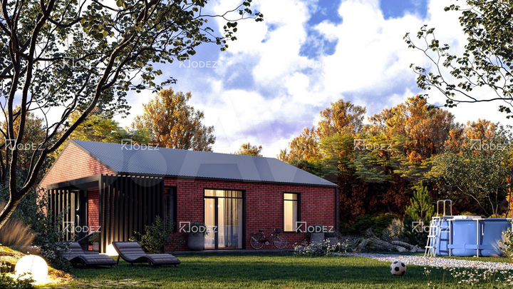 Дом 95 м² на участке 10 сот.