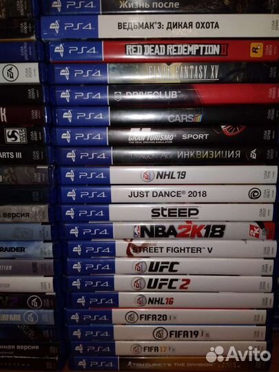 Sony PS4 игры и много топовых игр