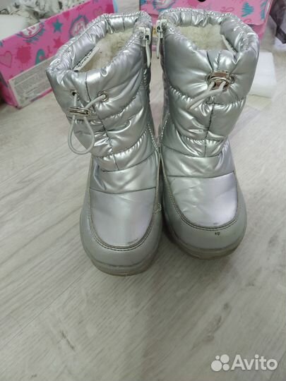 Зимние дутики детские 27 размер