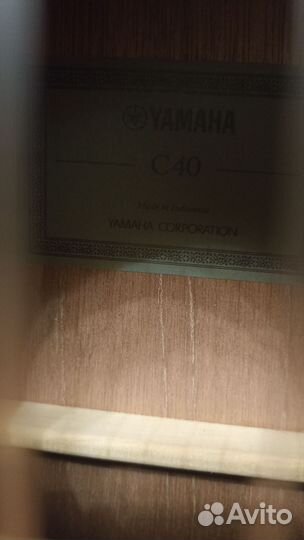 Гитара yamaha c 40
