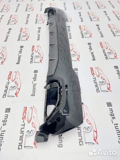 Диффузор+ насадки G22 440 M-Performance под карбон