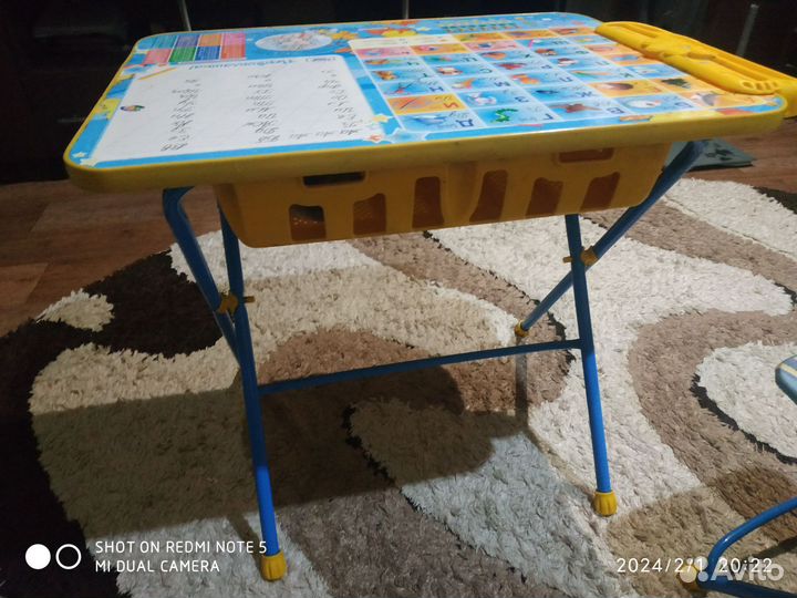 Детский столик и стульчик Ника