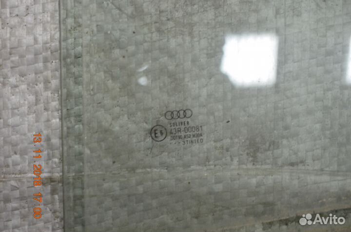 Стекло заднее левое Audi A6 C5