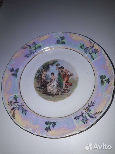 Германия гдр kahla тарелка 16 см Мадонна сервиз