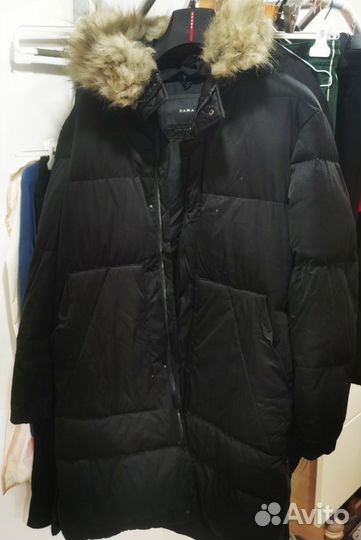 Пуховик zara мужской Оригинальный