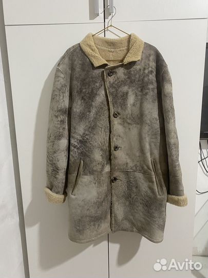 Дублёнка натуральная мужская 52-54 размер