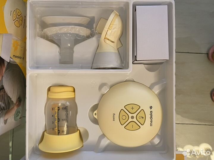 Молокоотсос электрический medela swing flex