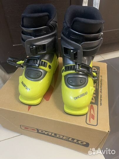 Комплект Горные лыжи и ботинки детские