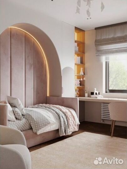 Мягкие стеновые панели в детскую