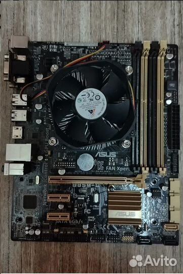 Материнская плата s1150 с процессором