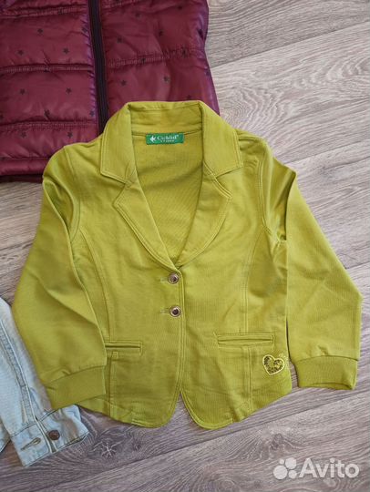 Верхняя одежда пакетом для девочки 4-5 лет