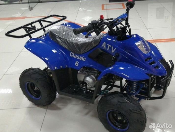 Квадроцикл Авантис Классик Classic 6 110cc Синий