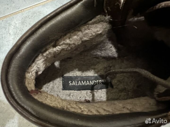 Полуботинки зимние 42, salamander