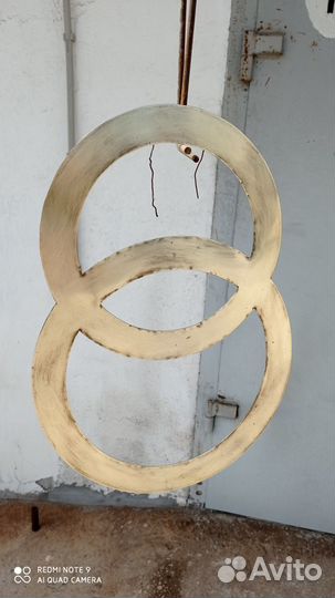 Кольца свадебные на машину СССР