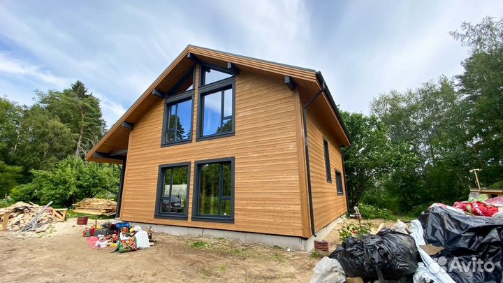 Строительство каркасных домов бань под ключ