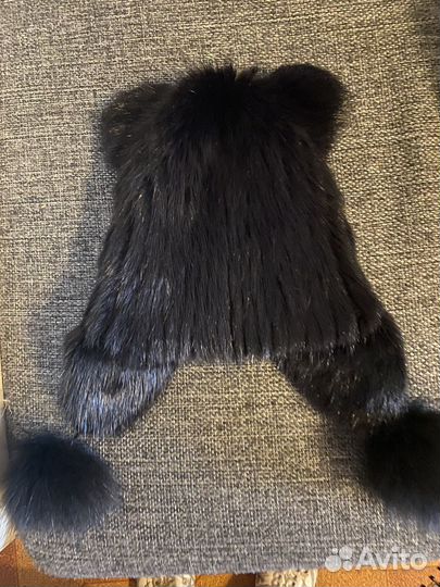 Шапка норковая женская