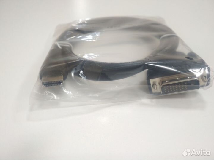 Кабель hdmi DVI-D 1 метр