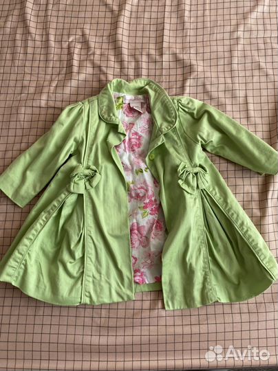Плащ для девочки 80 размер