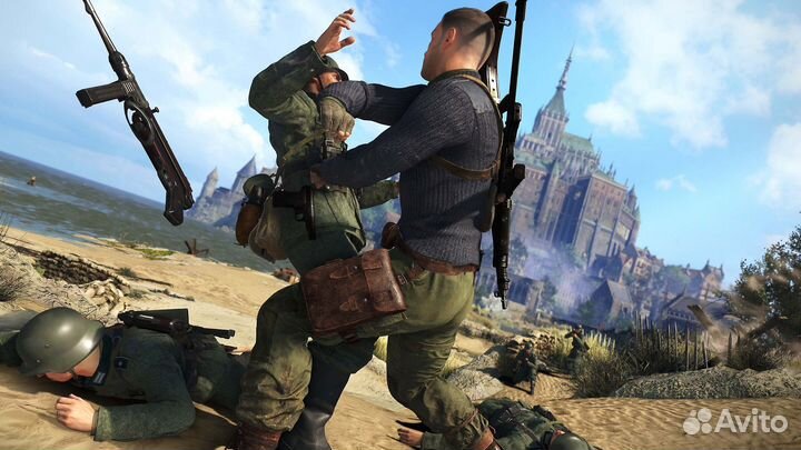 Игра Sniper Elite 5 (PS4) Полностью на русском NEW