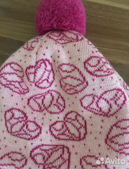 Новая шапка на девочку Gusti 48р. и варежки
