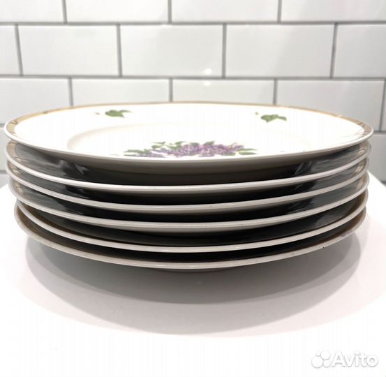 Забронировано Сервиз Дулево сирень СССР ретро