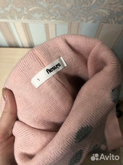 Комплект шапка, шарф