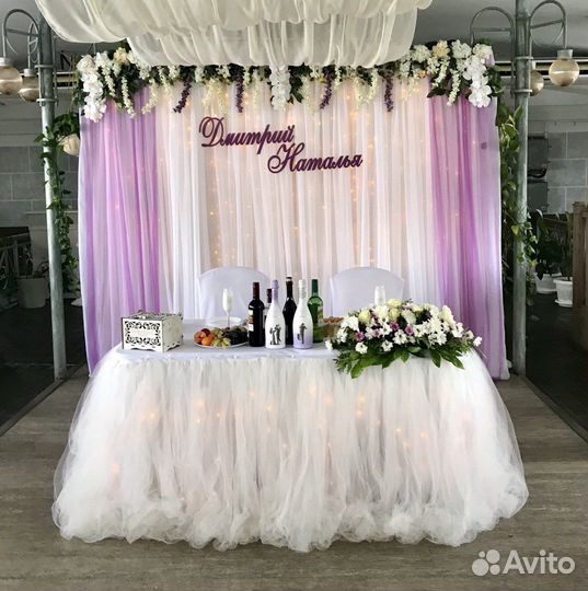 Свадебное оформление