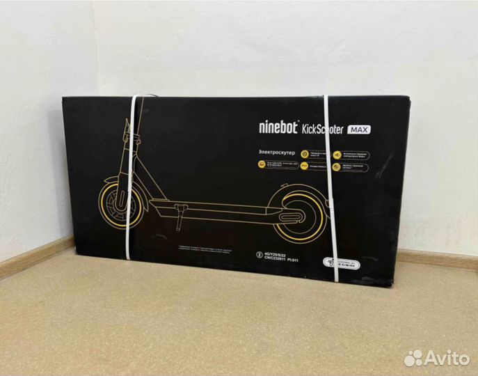 Электросамокат Ninebot KickScooter Max G30 Black