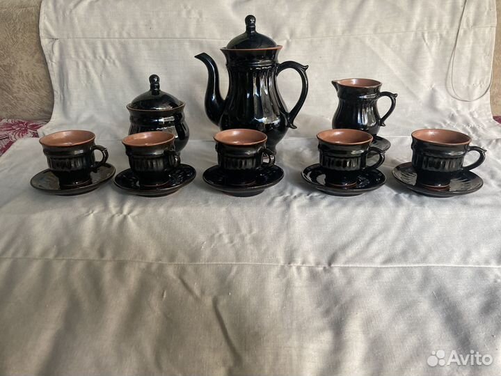 Чайно-кофейный сервиз СССР Керамика