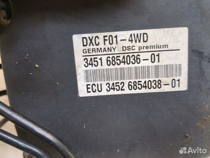 Блок абс, насос BMW 7 F01, 2012