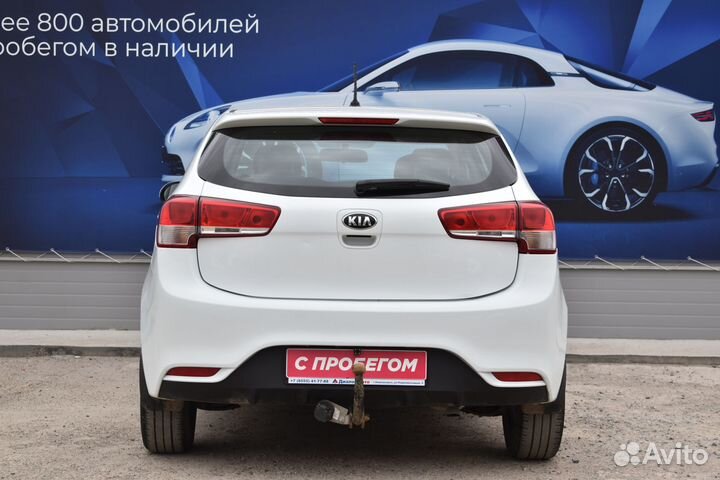 Kia Rio 1.4 МТ, 2016, 58 147 км