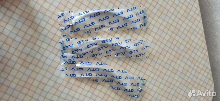 Ручки дверные мебельные 3 штуки