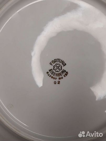 Тарелка Германия фарфоровая декоративная коллекцио