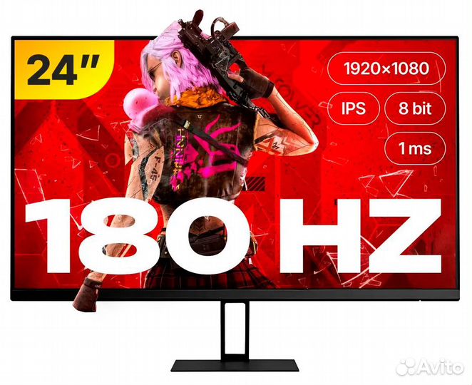 Новый Xiaomi Redmi Gaming Monitor G24 (180Hz/IPS)