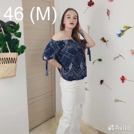 Блузка в платочном стиле FUN DAY