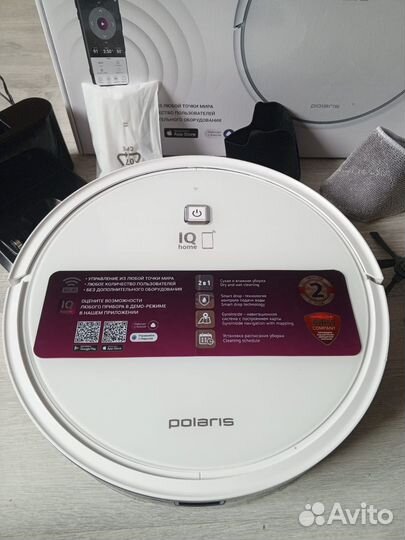 Робот пылесос моющий Polaris