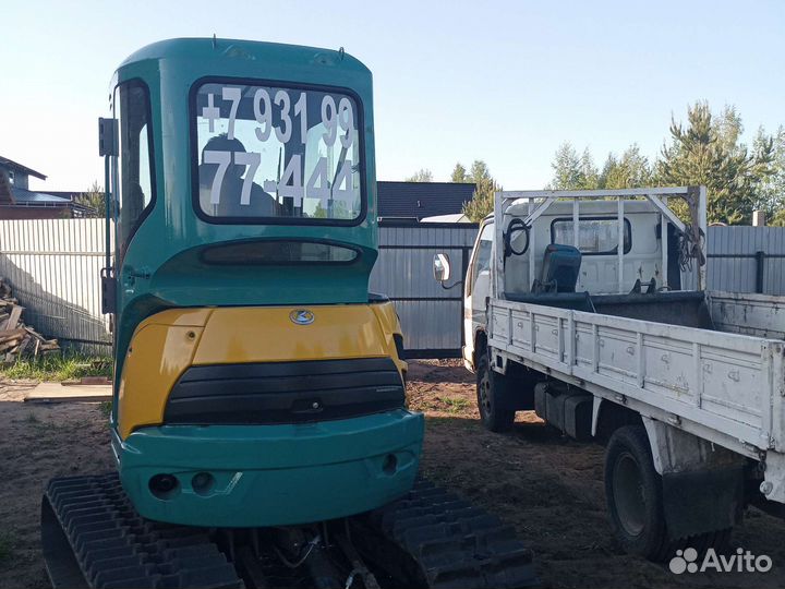 Услуги мини экскаватора